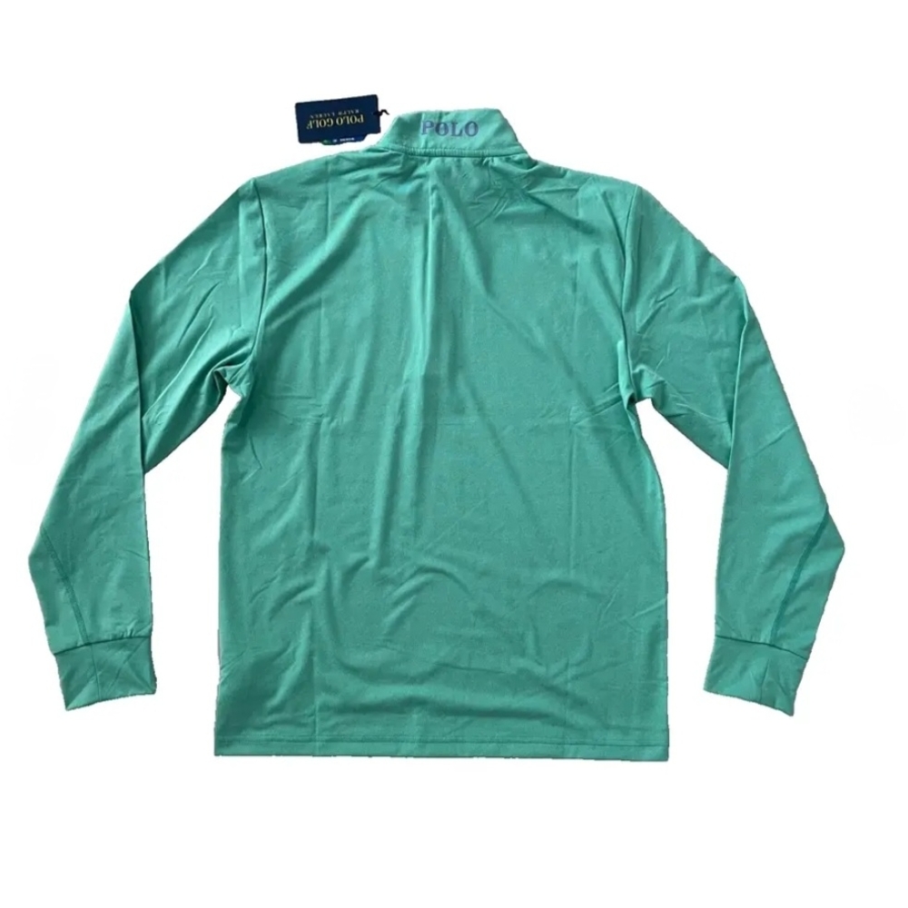 Polo Golf Ralph Lauren Mens Quarter Zip Performance Golf Pullover Top - XL - Picture 2 of 9